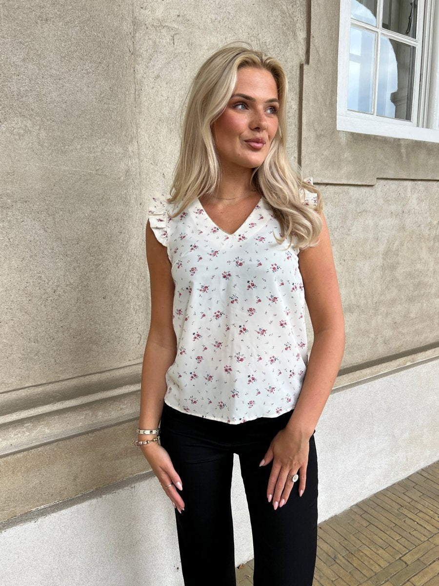 Emma Ella flower top - Aaberg DK