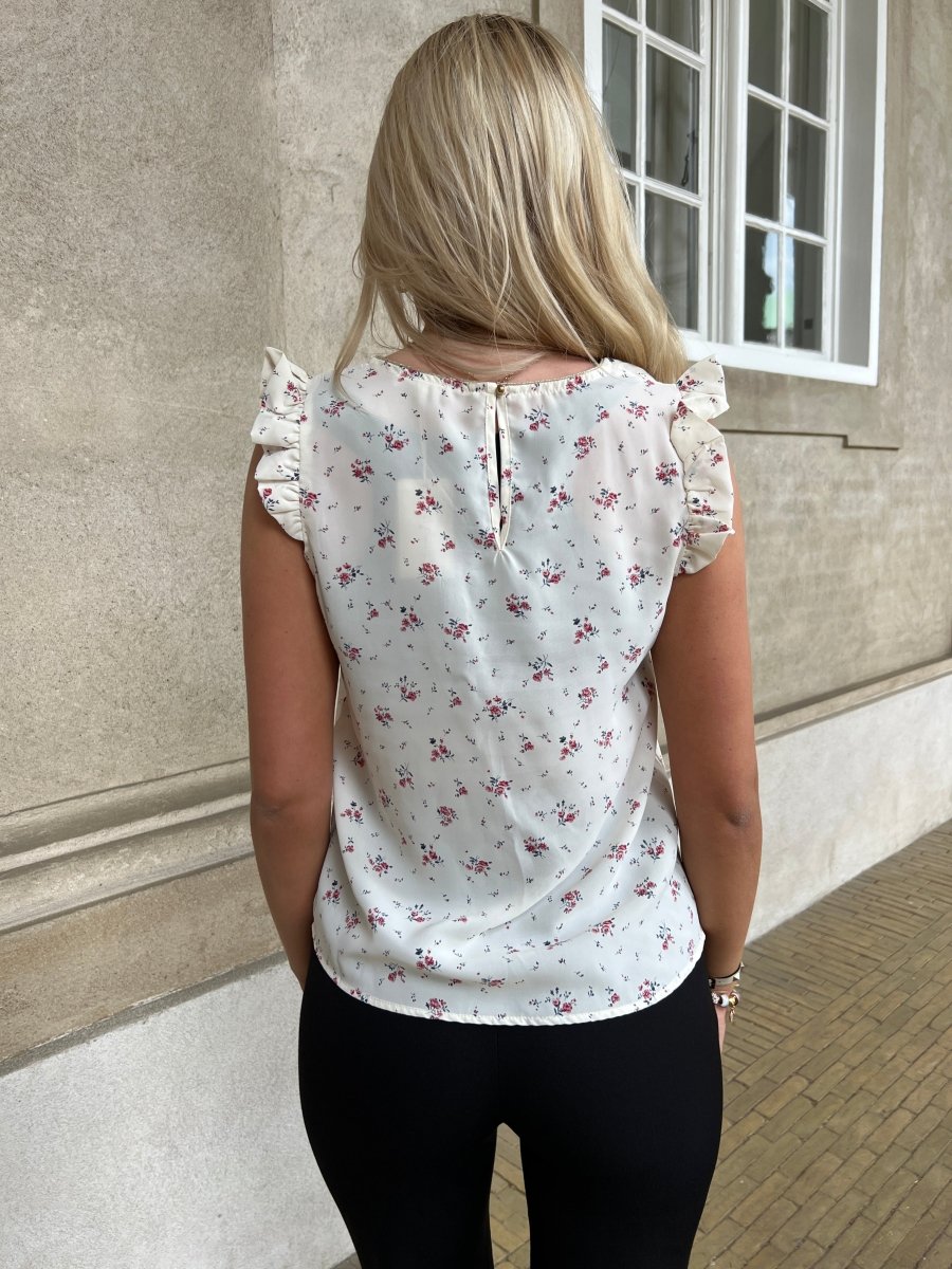 Emma Ella flower top - Aaberg DK