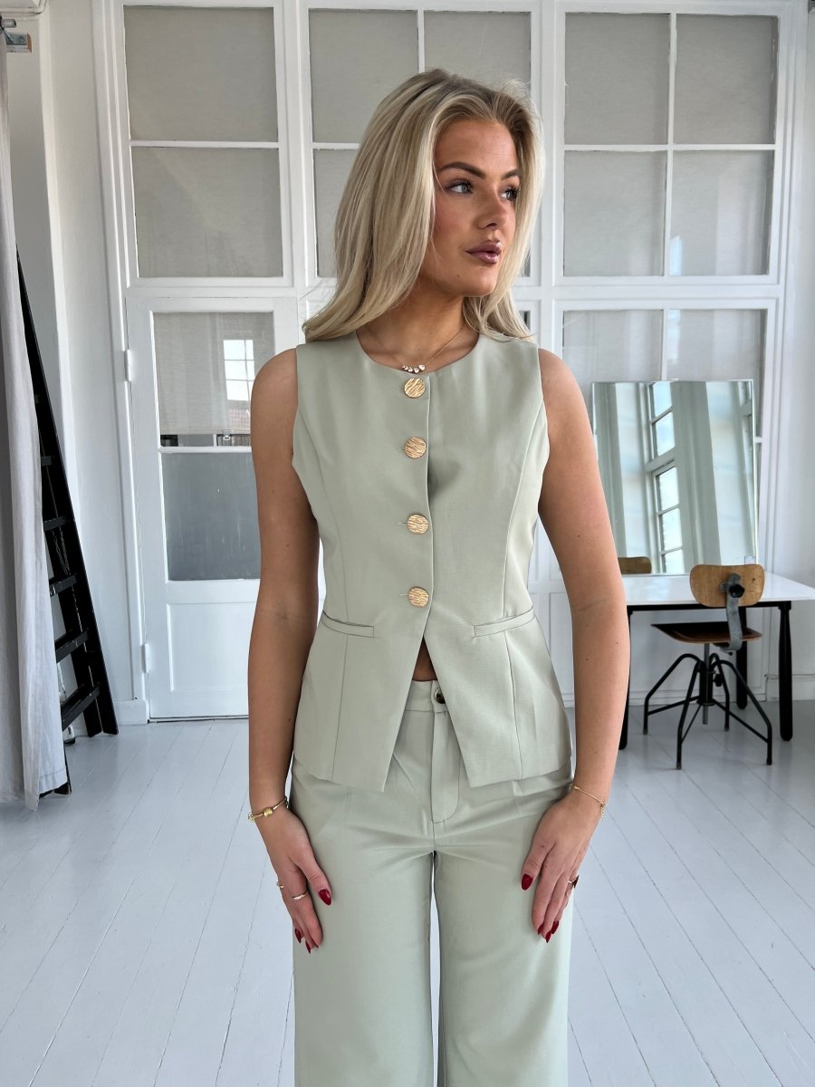 Exquiss green vest - Aaberg DK