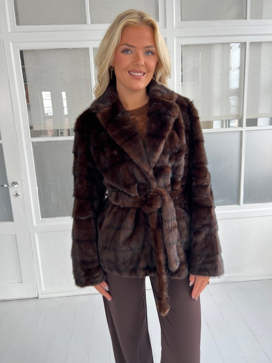 Flam marron jacket - Aaberg DK