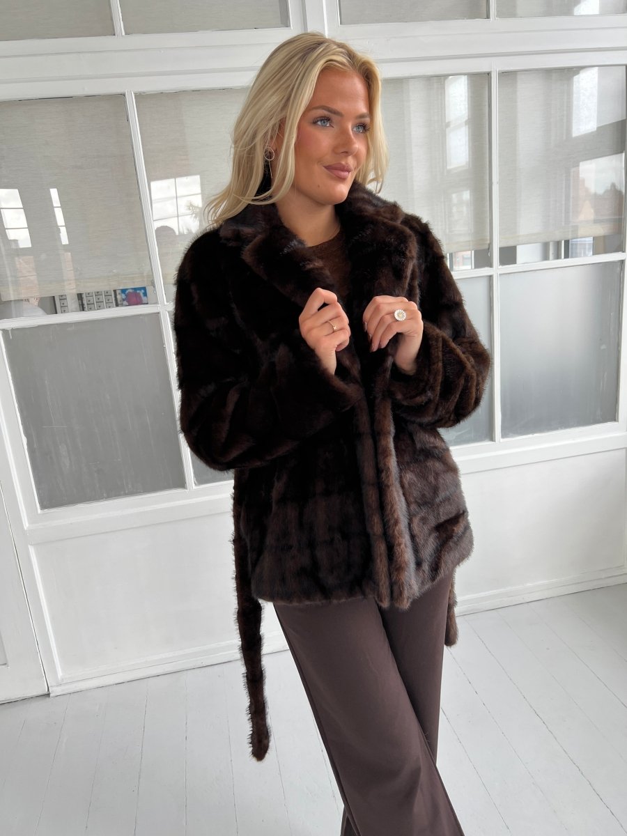 Flam marron jacket - Aaberg DK