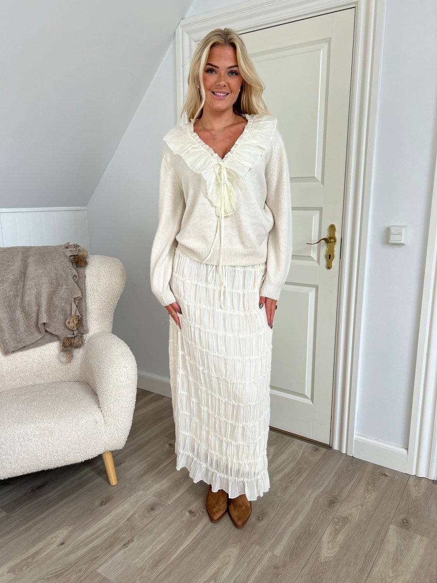 Flam vanila skirt - Aaberg DK