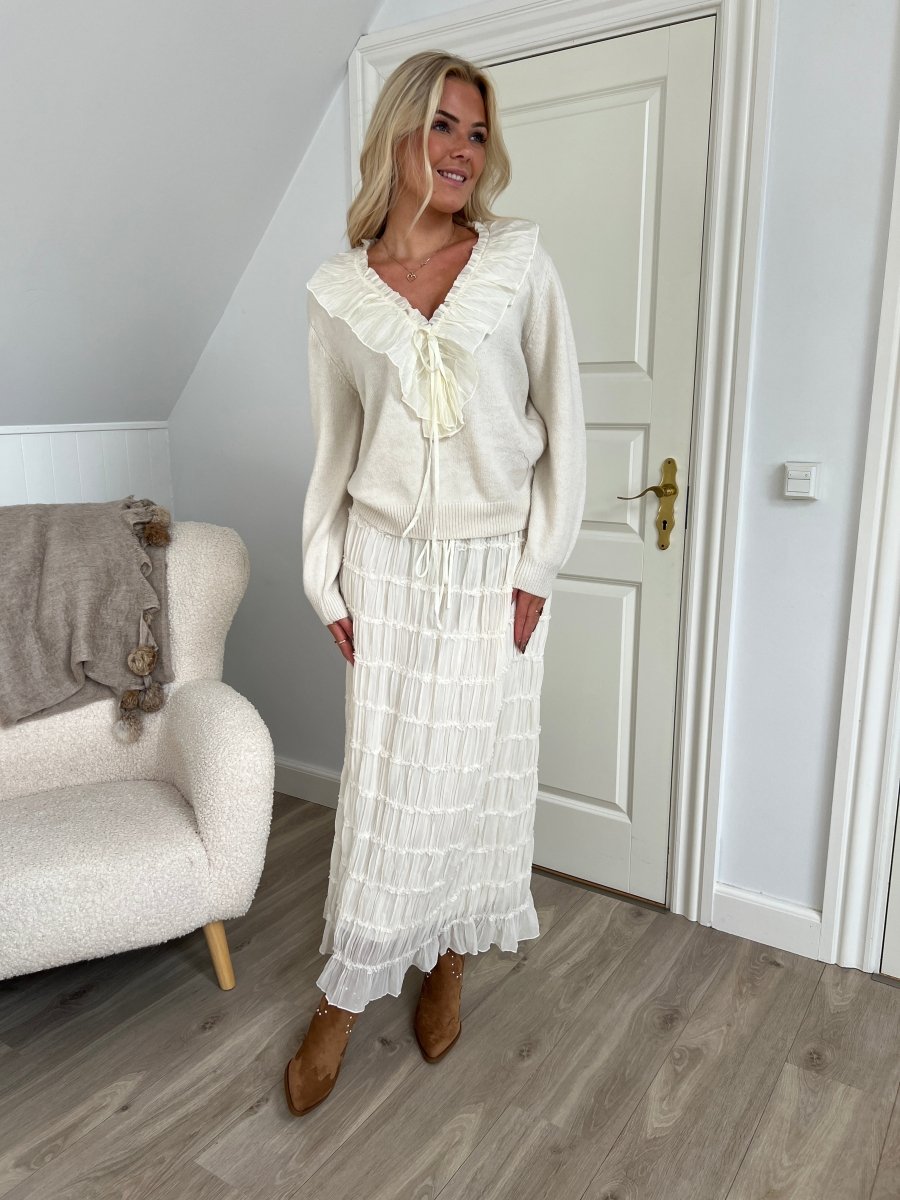 Flam vanila skirt - Aaberg DK