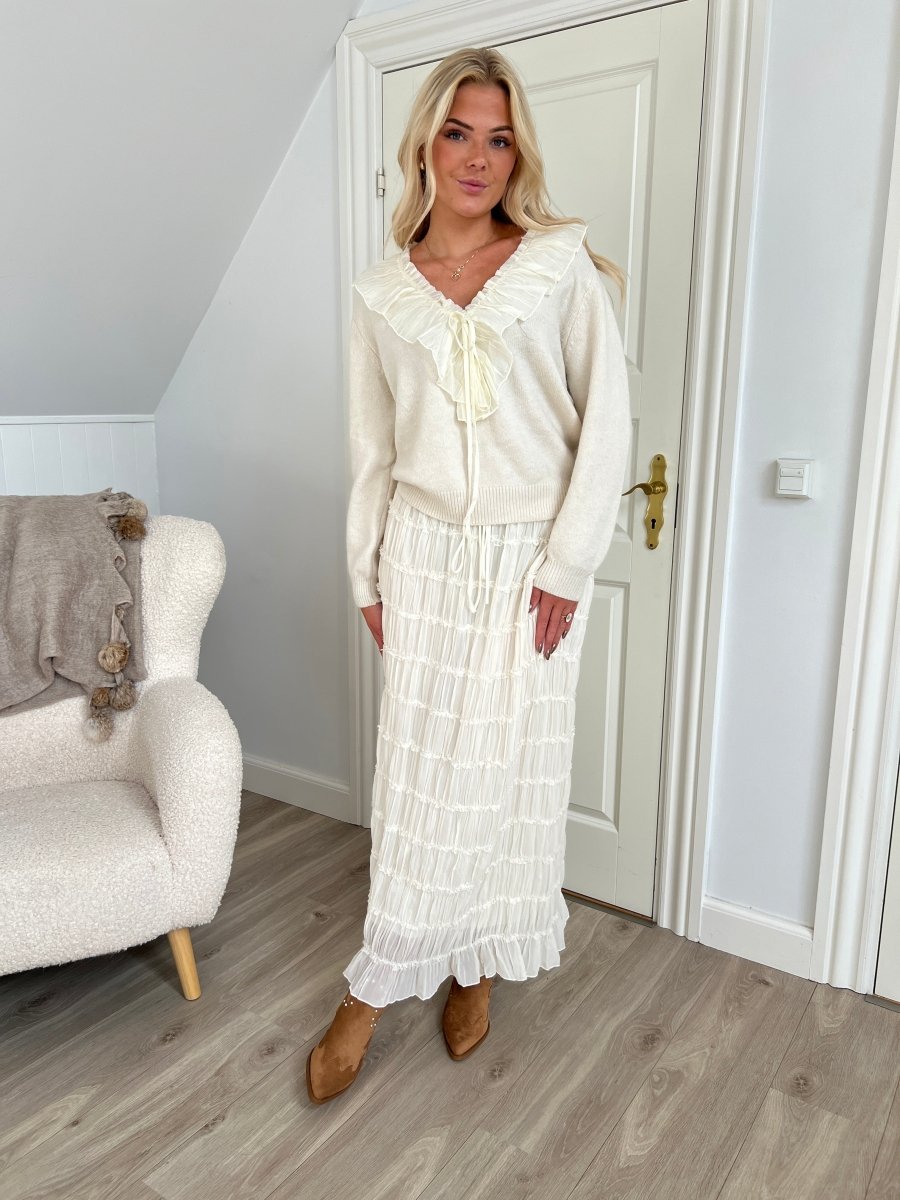 Flam vanila skirt - Aaberg DK