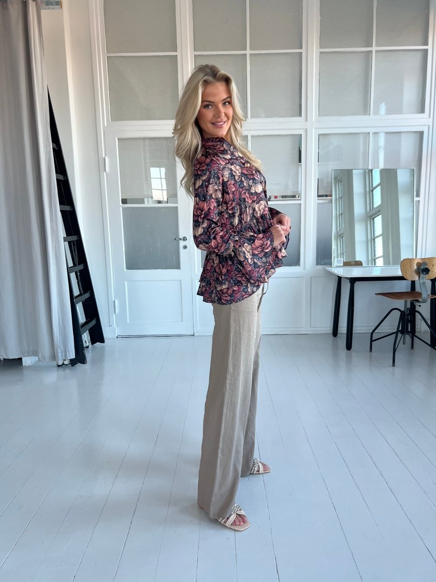 Gaspar Lido flower blouse - Aaberg DK