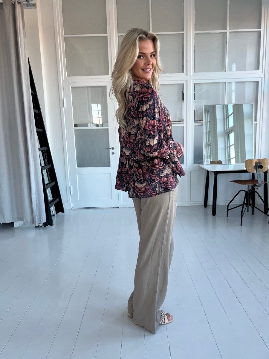Gaspar Lido flower blouse - Aaberg DK