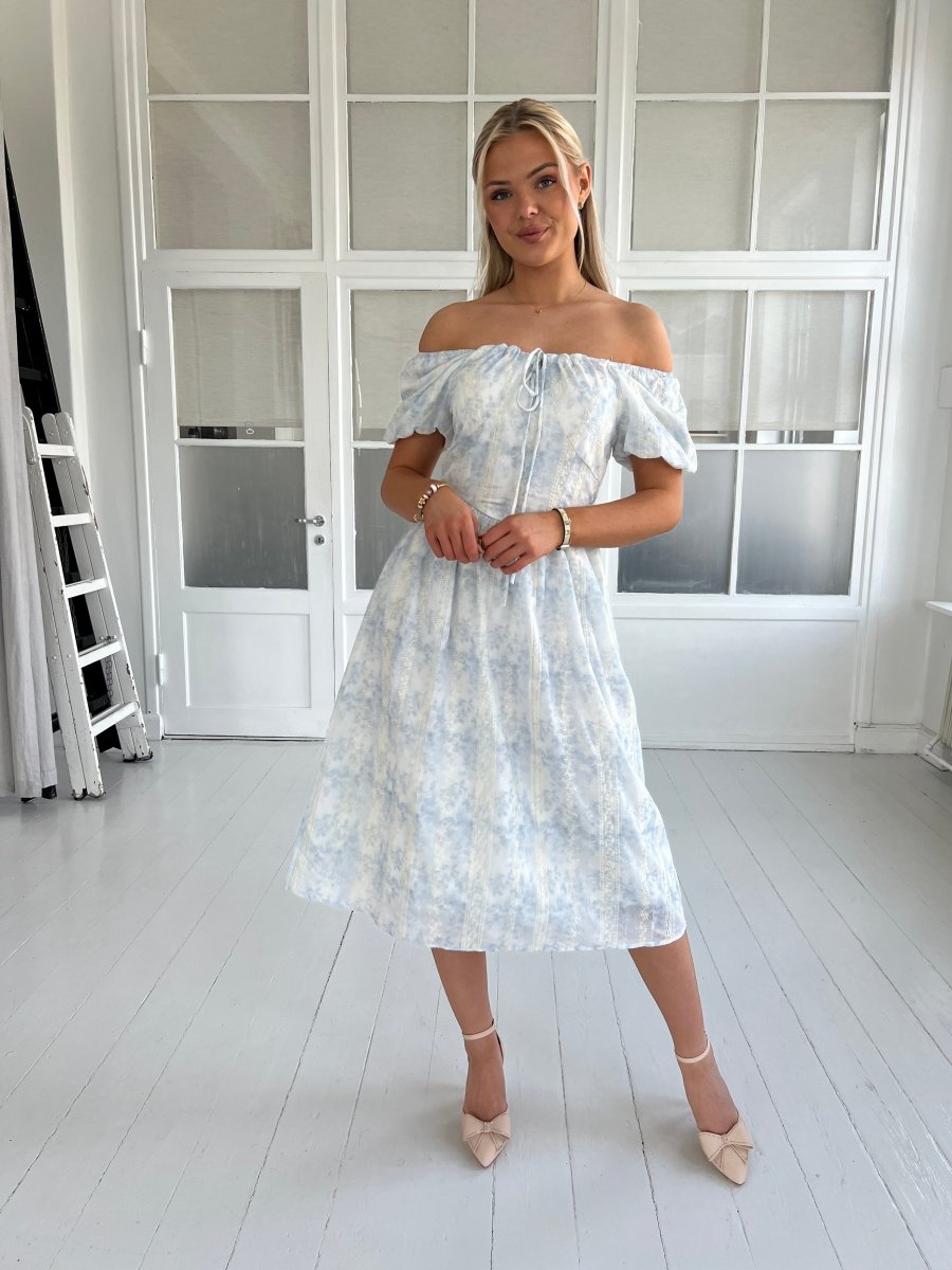 GD Golden Days blue summer dress - Aaberg DK