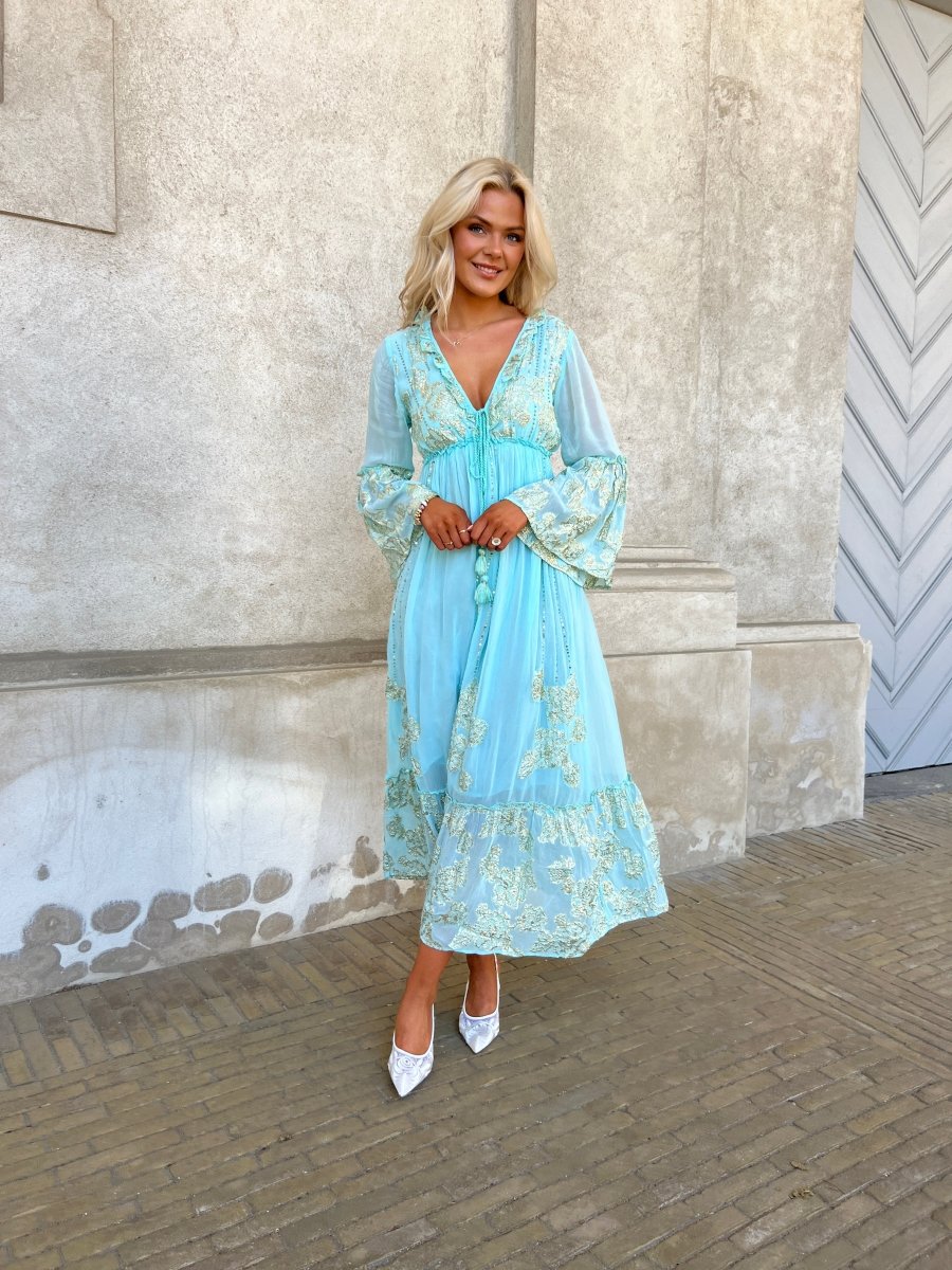 GD golden days turkis bohemian dress - Aaberg DK