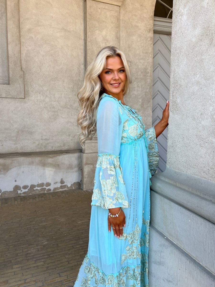 GD golden days turkis bohemian dress - Aaberg DK
