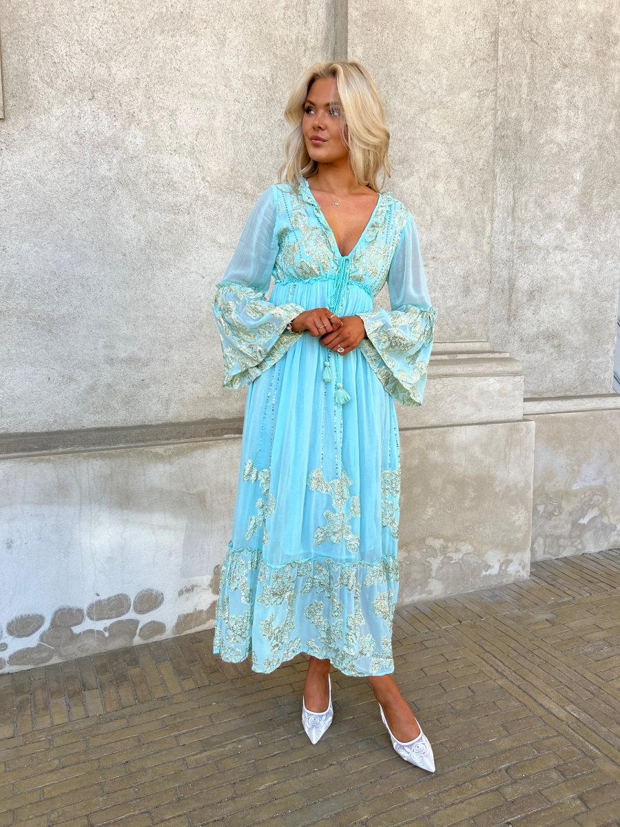 GD golden days turkis bohemian dress - Aaberg DK
