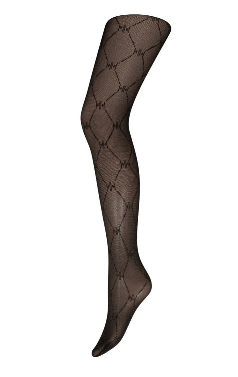 Hype The Detail - Htd Tights W/Lurex Hh 25App 16051 - 77 grey - Aaberg DK