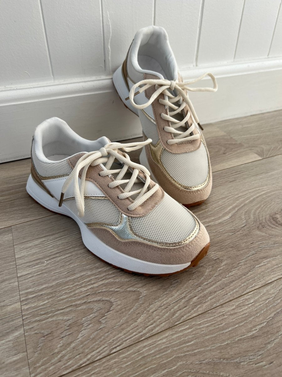 Joia beige sneakers - Aaberg DK