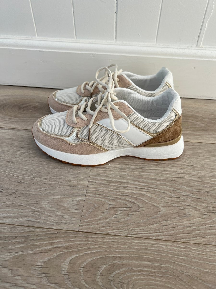 Joia beige sneakers - Aaberg DK