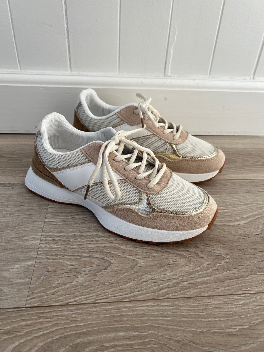 Joia beige sneakers - Aaberg DK