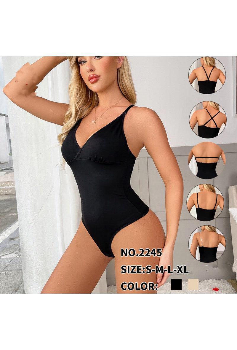 Lia sort bodystocking - Aaberg DK