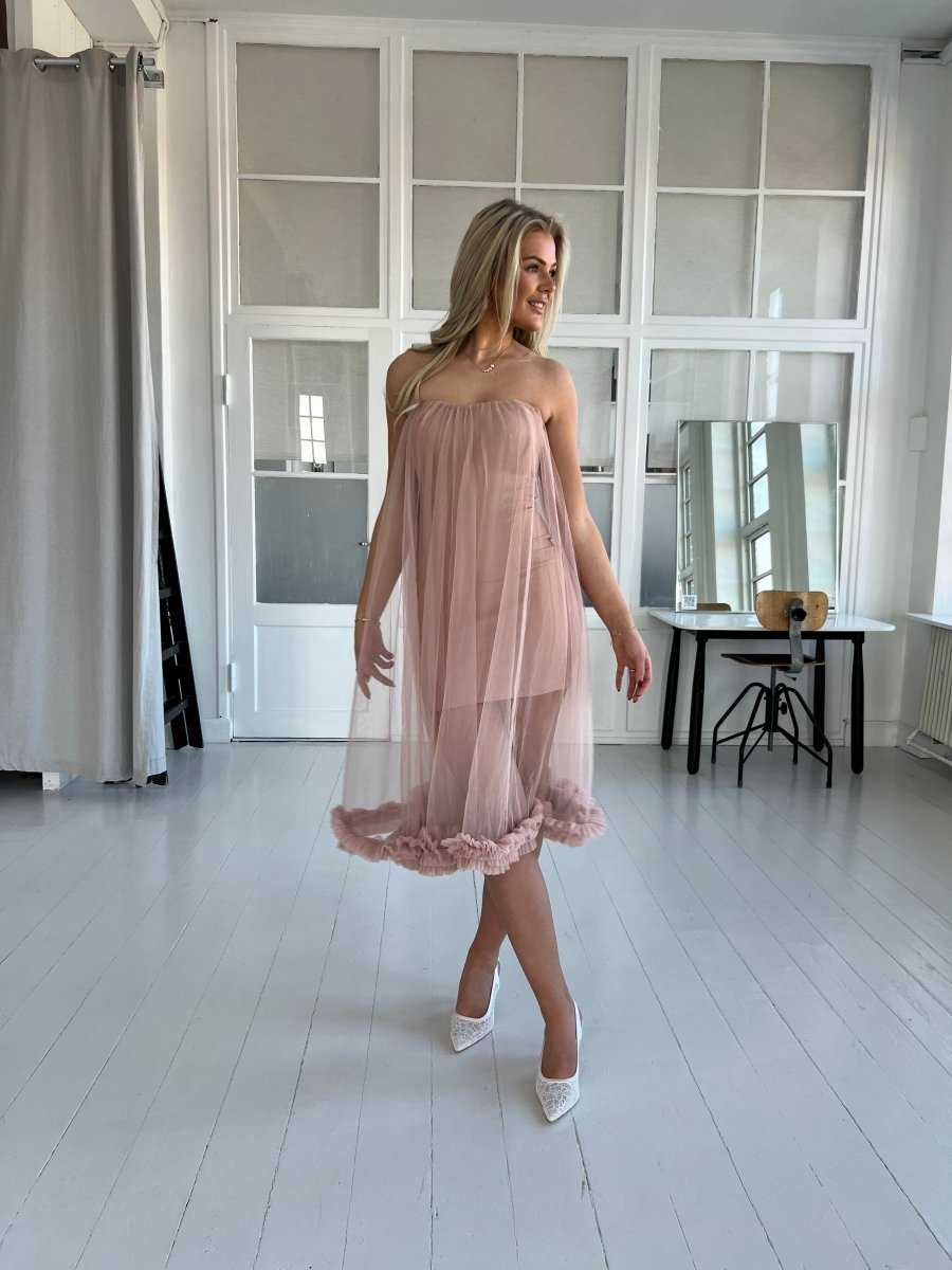 Lily McBee rosa doll dress - Aaberg DK