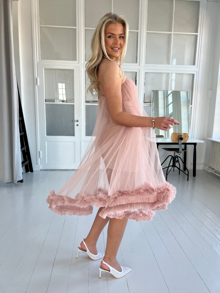 Lily McBee rosa doll dress - Aaberg DK