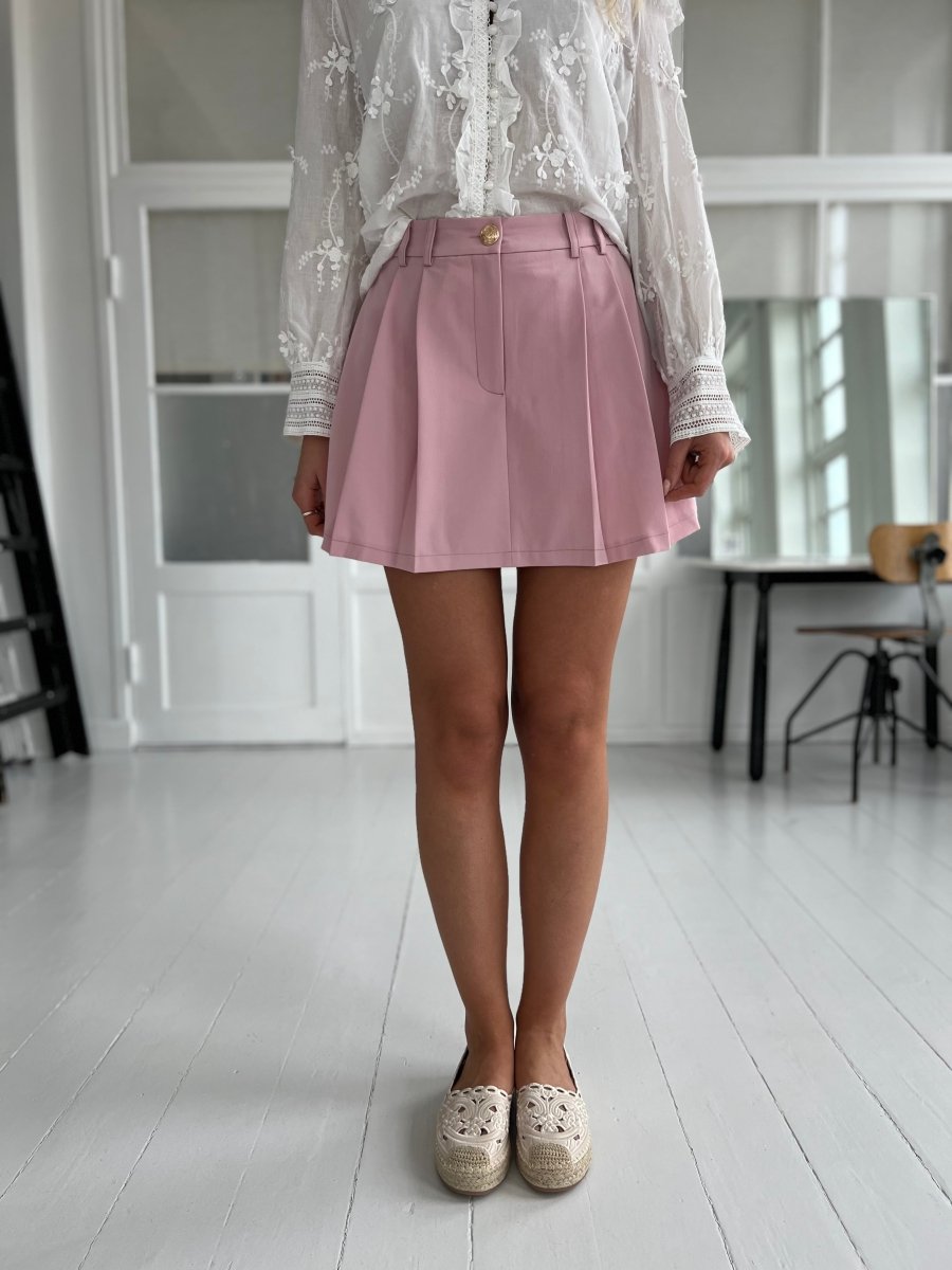 Majolica old rose shorts skirt - Aaberg DK