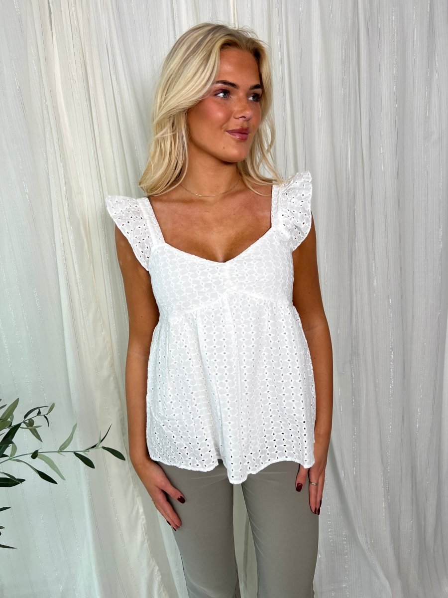 Majolica white top - Aaberg DK