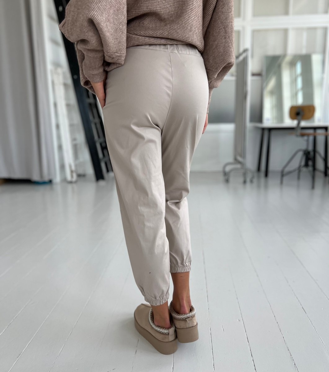 Mondial beige pants - Aaberg DK