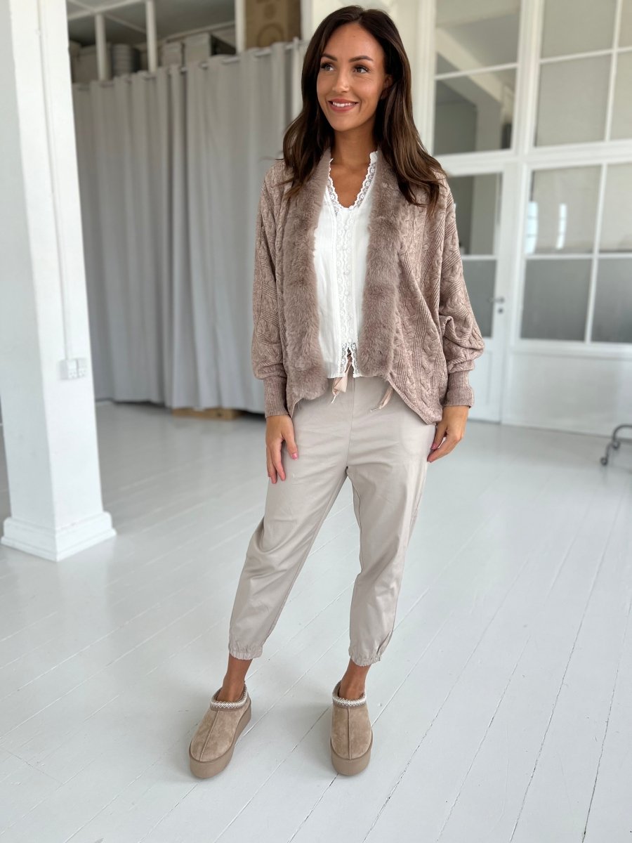 Mondial beige pants - Aaberg DK