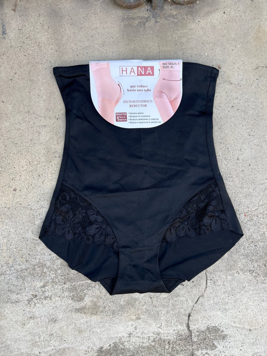 Shape lace pants sort - Aaberg DK