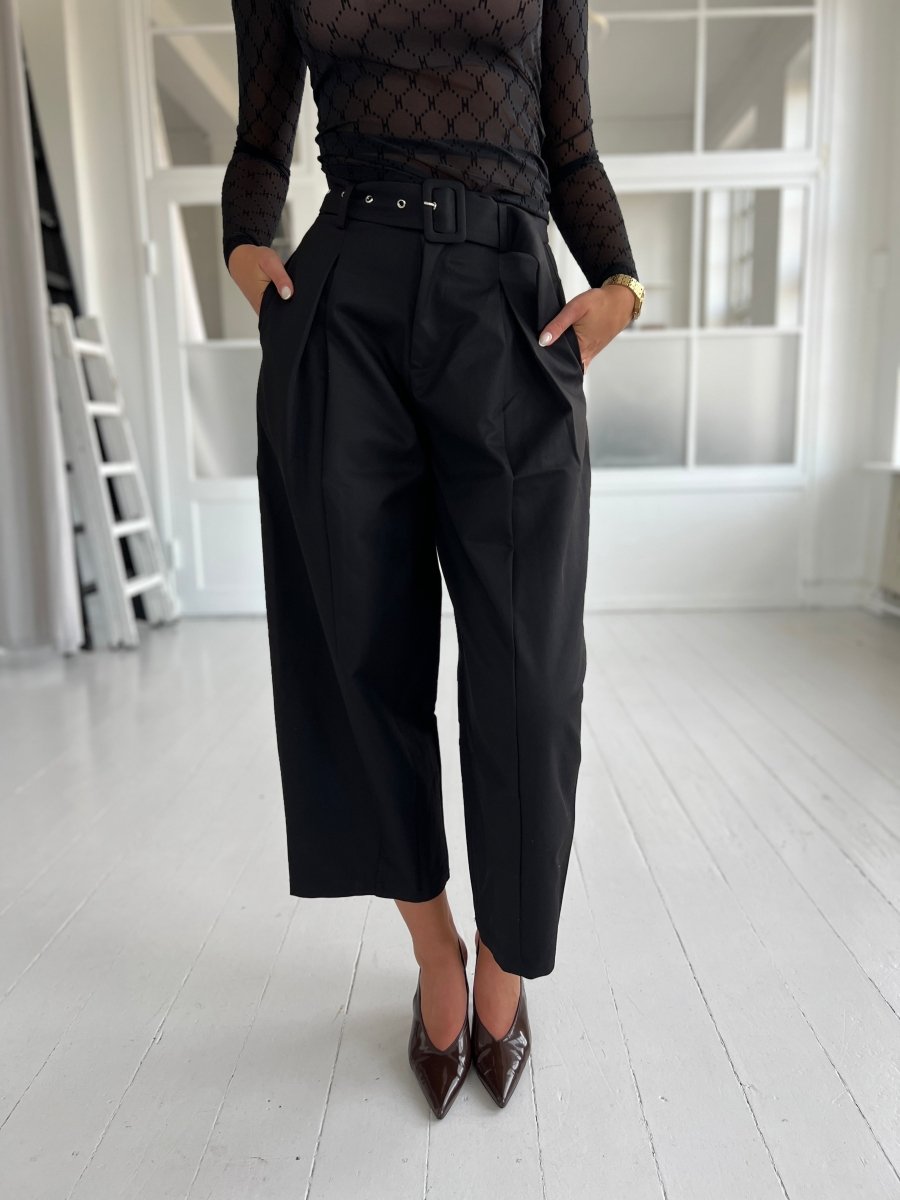 Sisters Point Gaki pants black - Aaberg DK