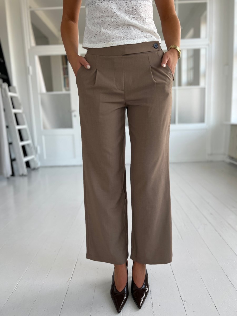 Sisters Point Viska pants Brown - Aaberg DK